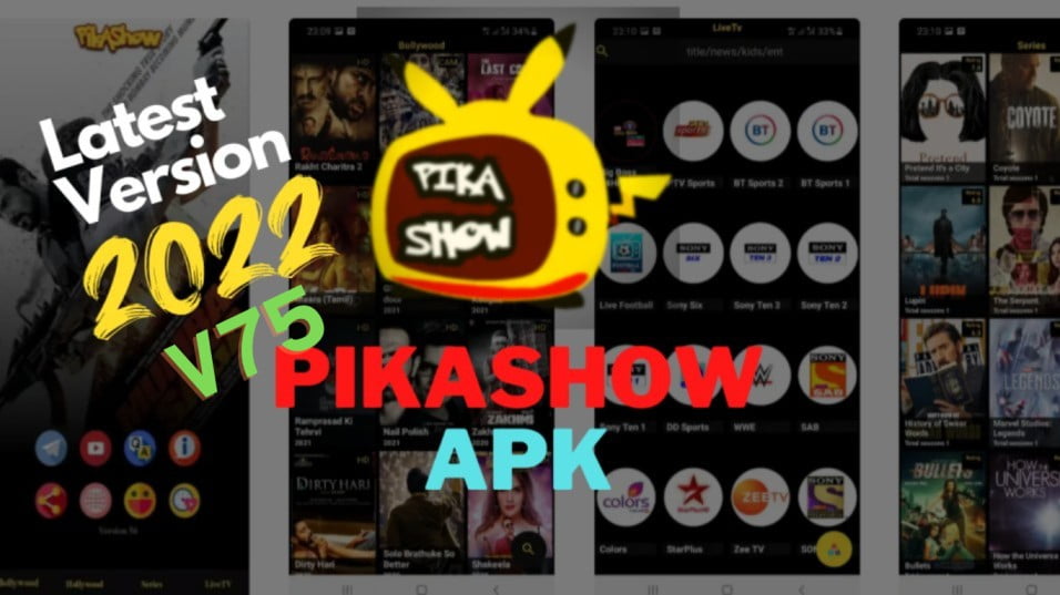 Pikashow APK Downloader & v75 latest[update June 2022] Rainbow Blogs