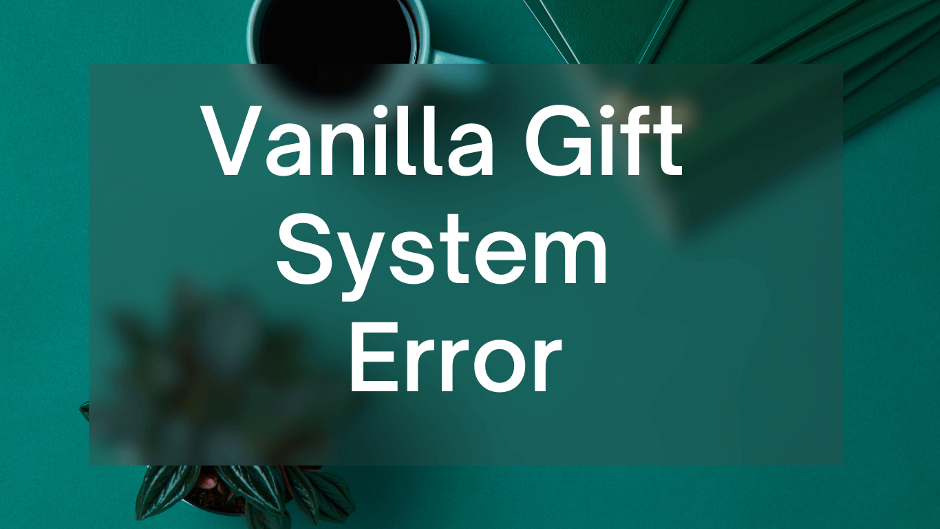 Vanilla Gift System Error